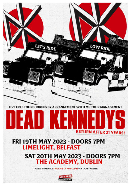 dead kennedys tour 2023 uk