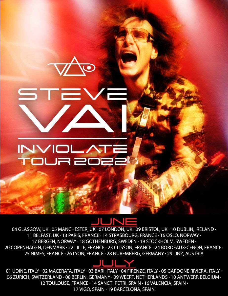 STEVE VAI TOUR Overdrive