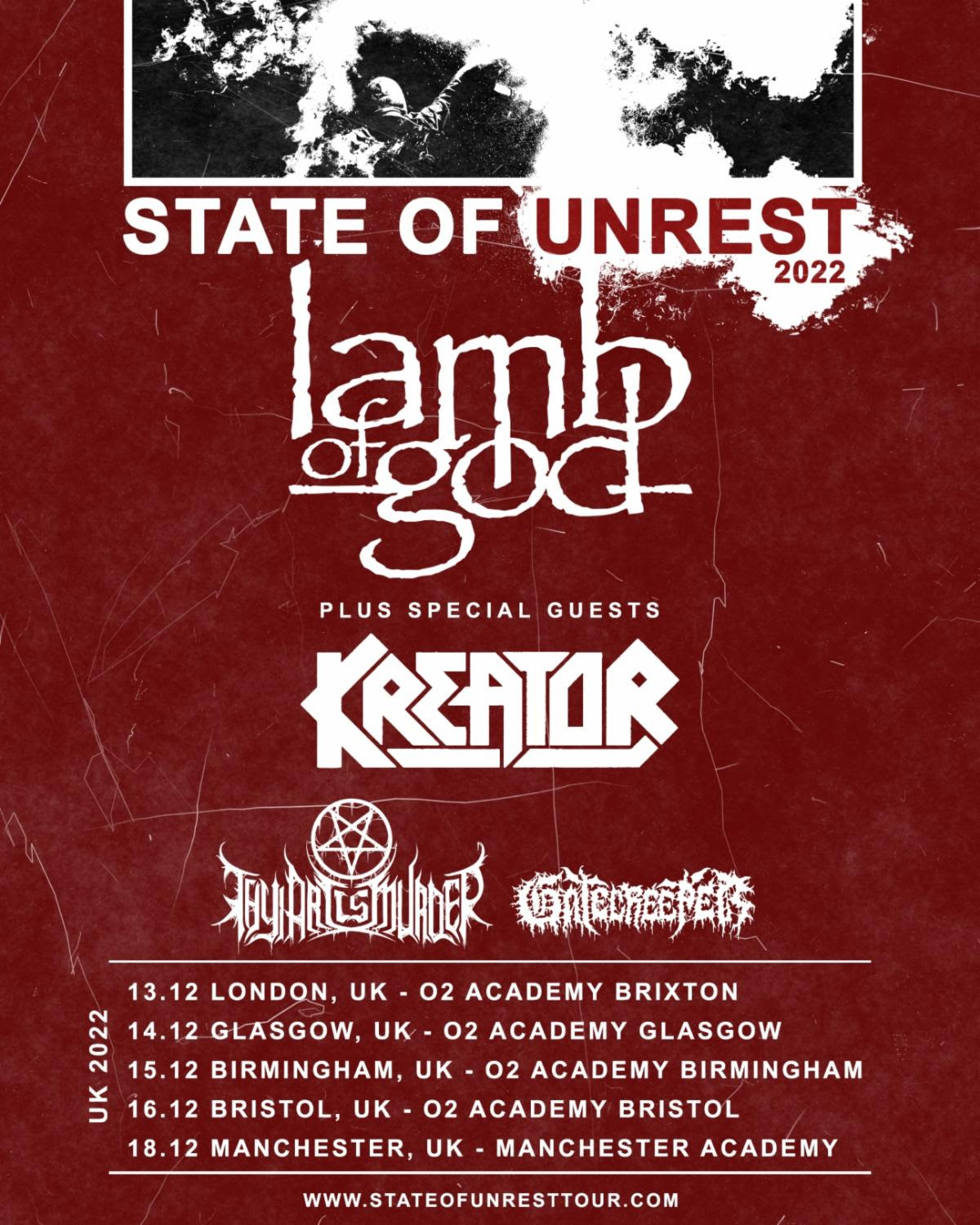 Lamb of God tour Overdrive