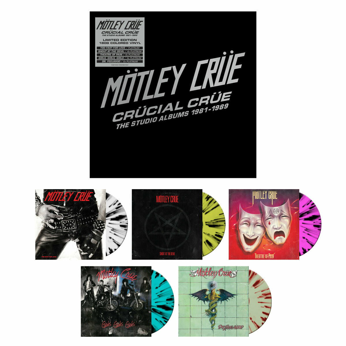 Motley Crue boxset Overdrive