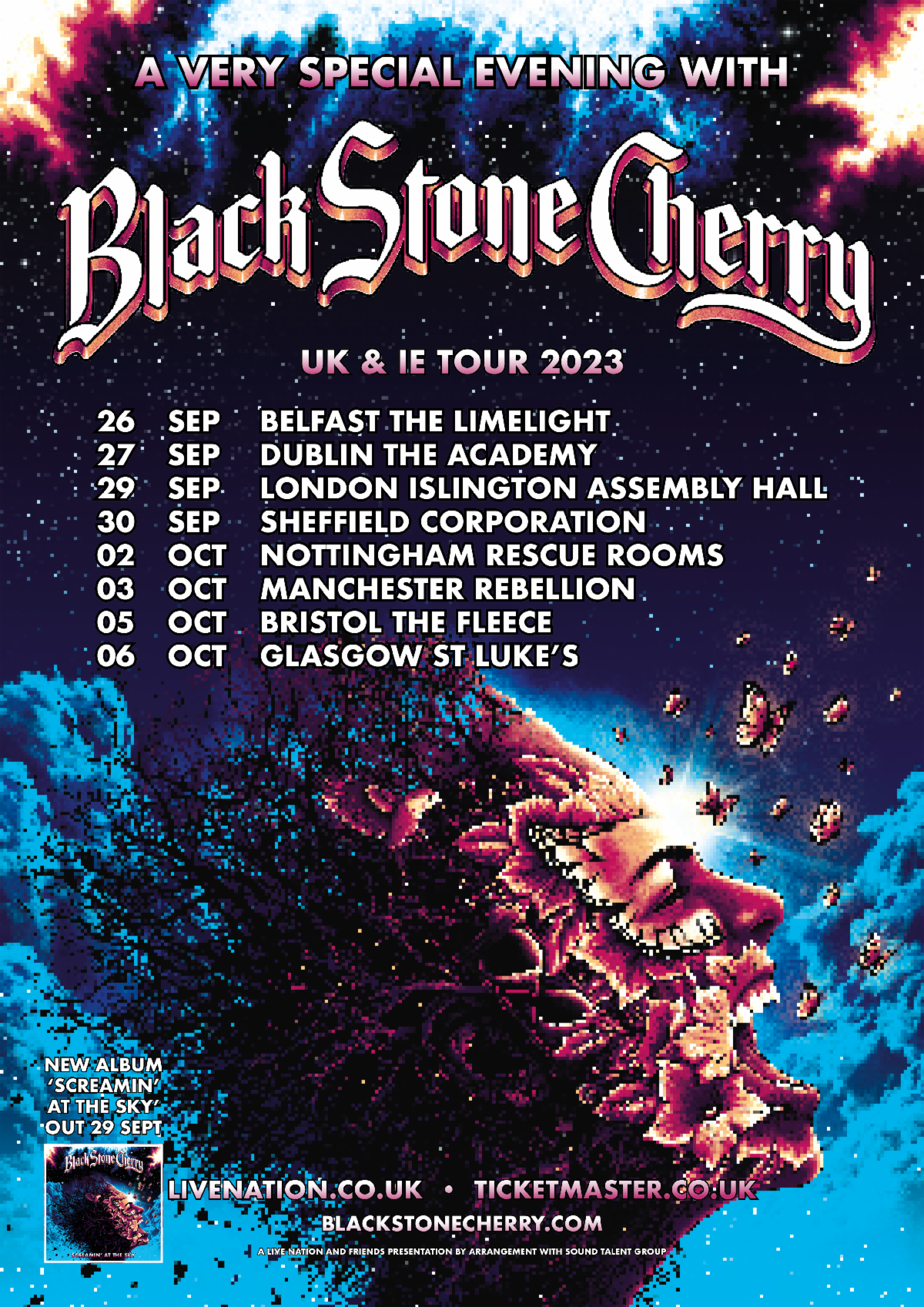 BLACK STONE CHERRY ANNOUNCE INTIMATE UK/IRE DATES DETAILS HERE