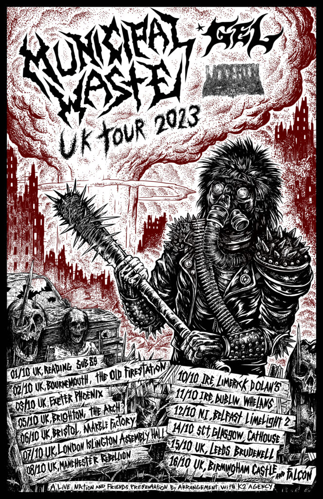 municipal waste tour Overdrive